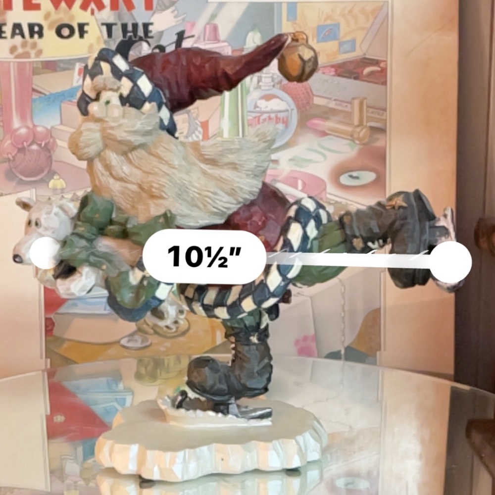 ‘98 - EUC - Boyds Bears - "Santa... Quick As A Flash" Decor - Picture 6 of 6